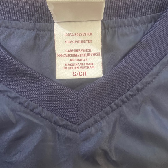 West Virginia University Red Oak Sportswear Men’s Blue V-Neck Pullover Size S - Picture 8 of 8